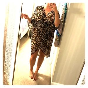 Cheetah print dress